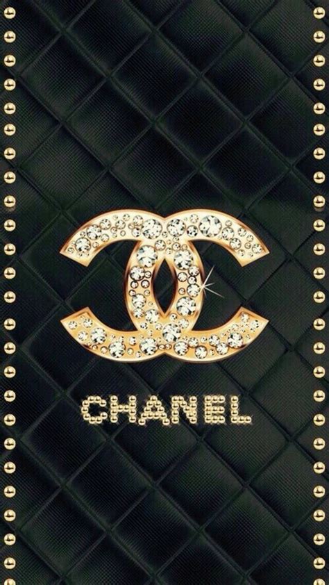 chanel logo wallpaper gold|chanel backgrounds for desktop.